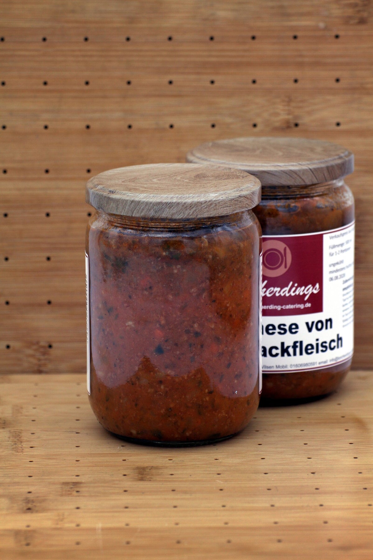Bolognesesauce von Rinderhackfleisch – 500 ml – Rückseite