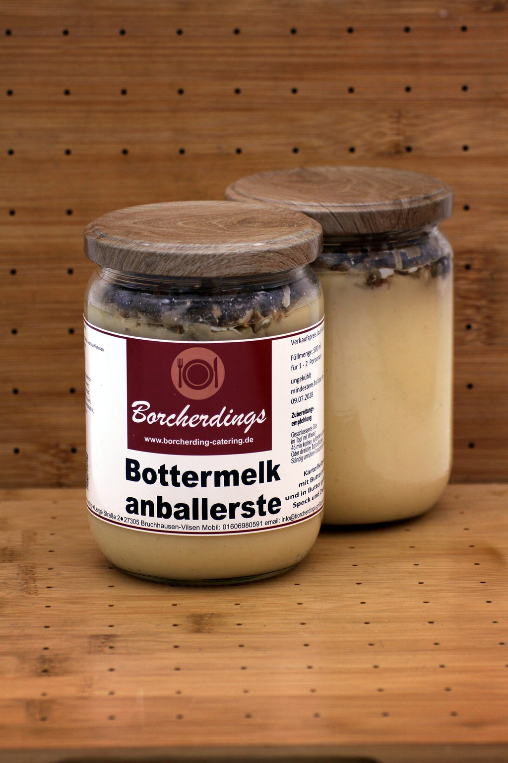 Bottermelk anballerste Buttermilchbrei – 500 ml – Vorderseite