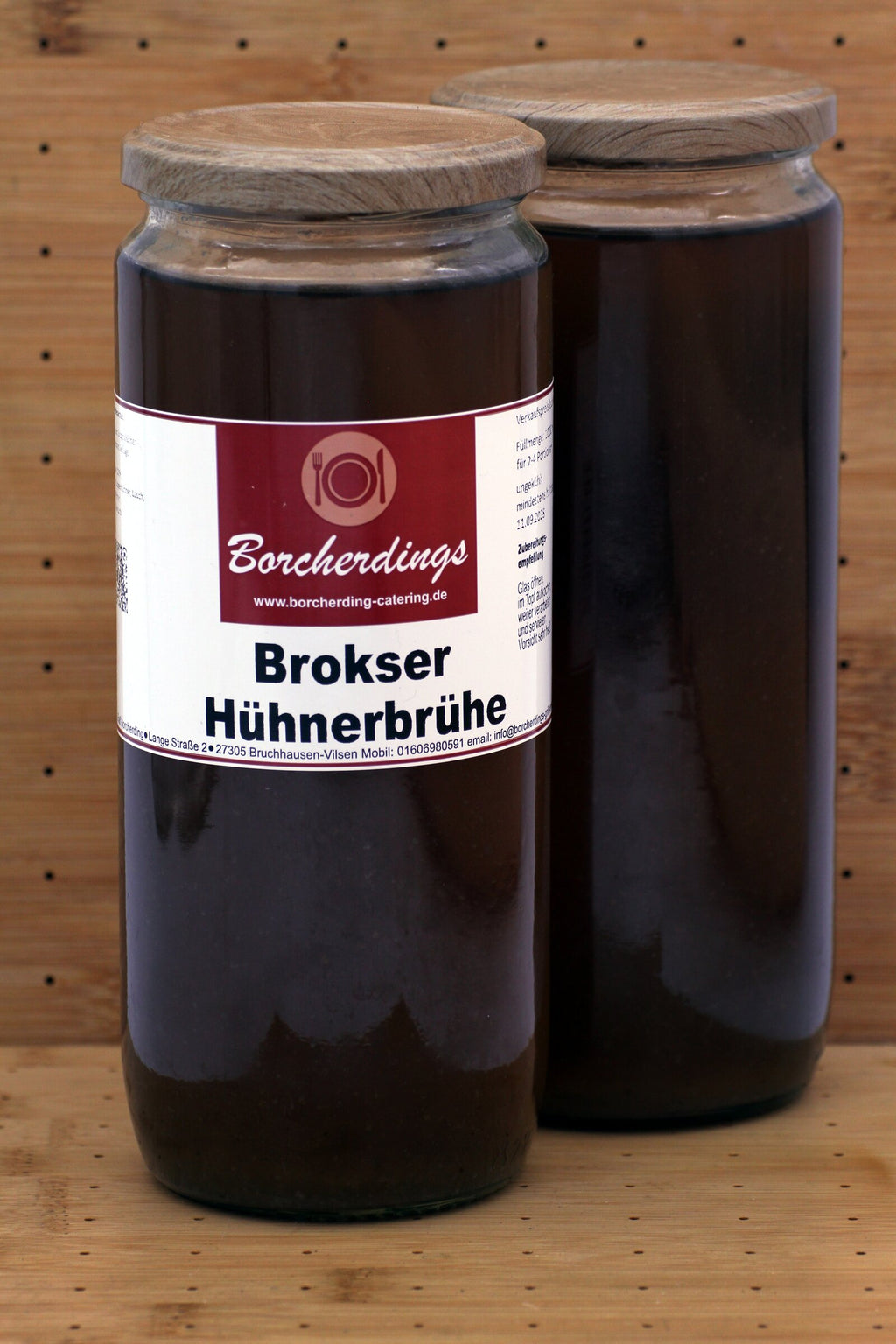 Brokser Hühnerbrühe – 1000 ml – Vorderseite