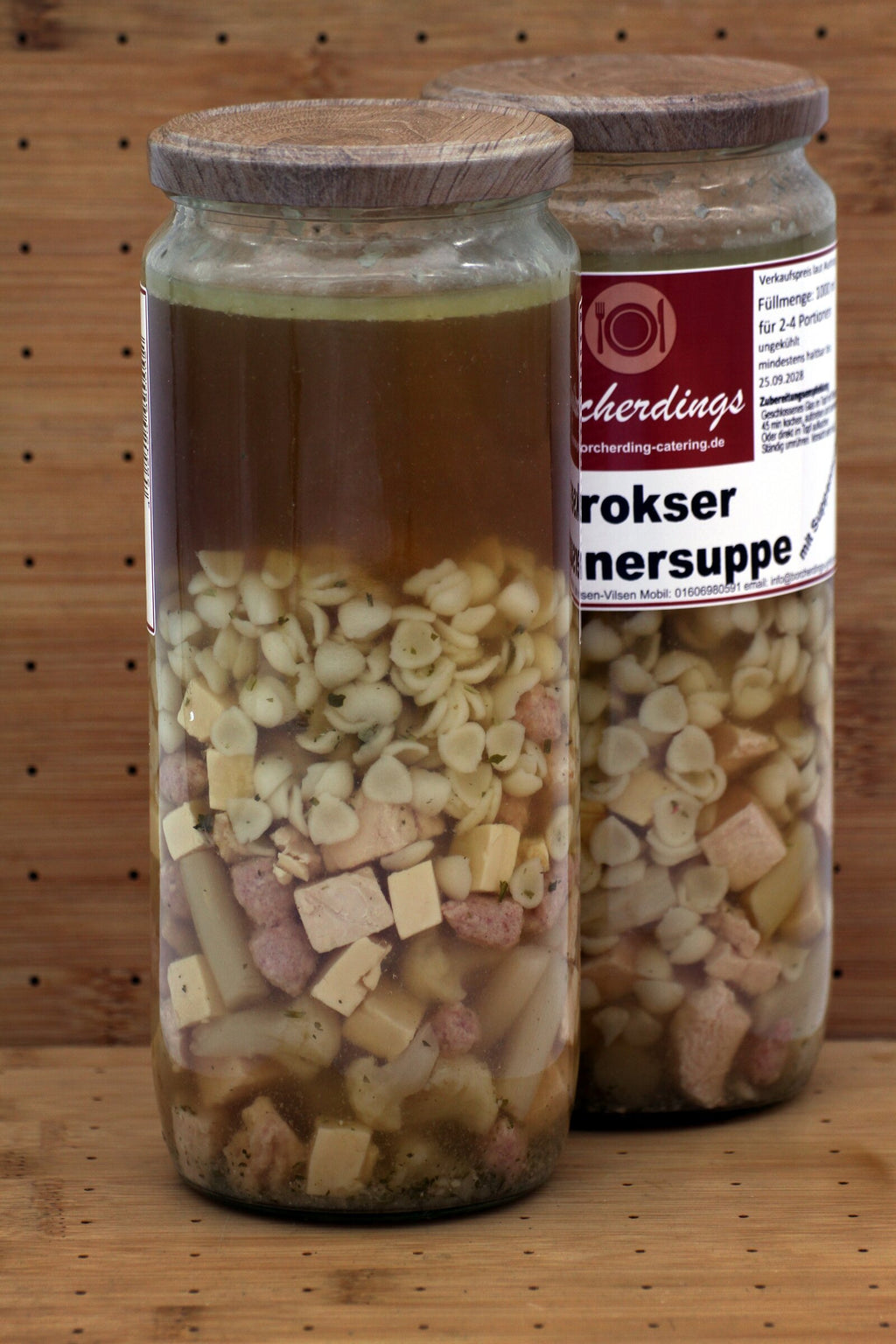 Brokser Hühnersuppe – 1000 ml – Rückseite