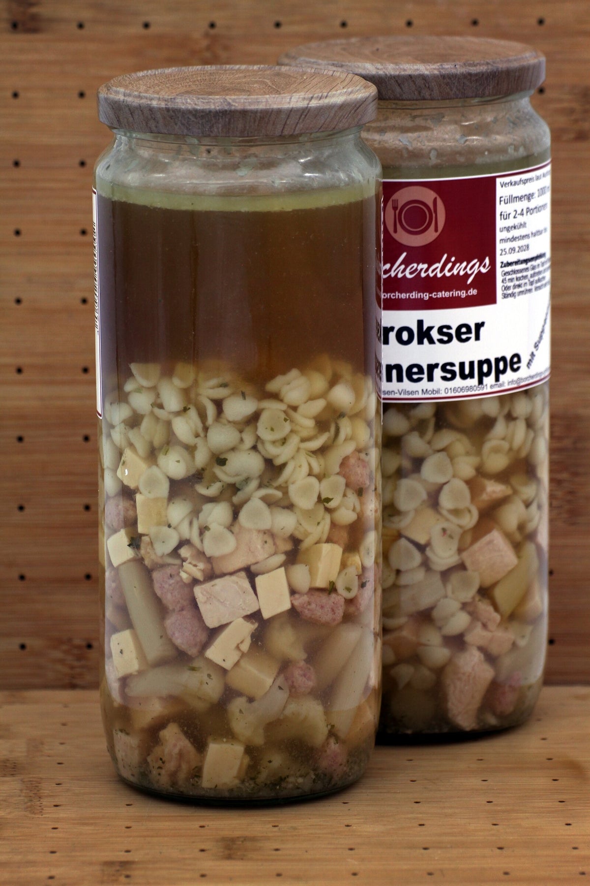 Brokser Hühnersuppe – 1000 ml – Rückseite