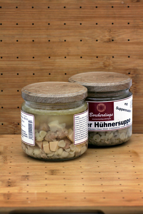 Brokser Hühnersuppe – 300 ml – Rückseite