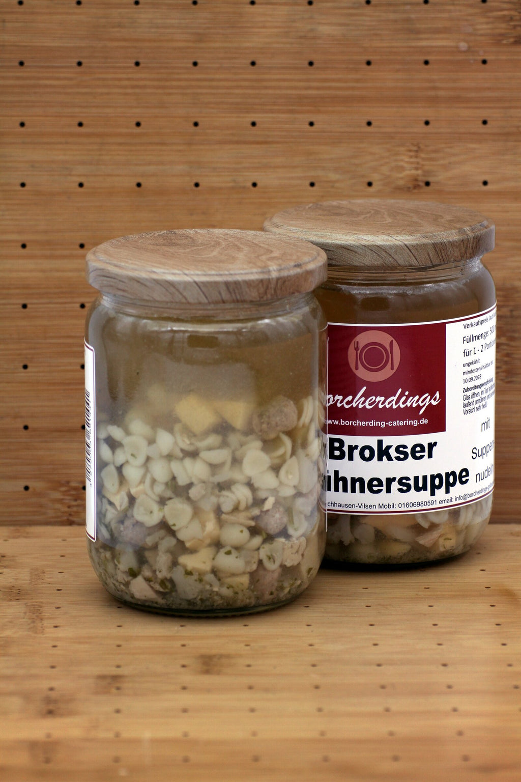 Brokser Hühnersuppe – 500 ml – Rückseite