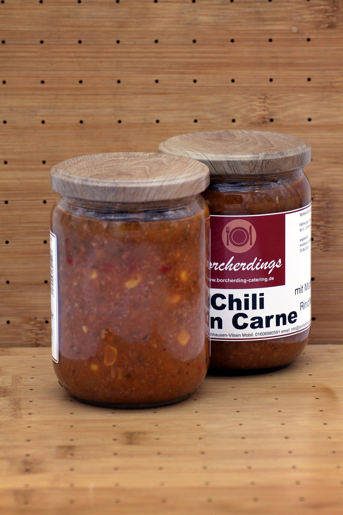 Chili con Carne – 500 ml – Rückseite