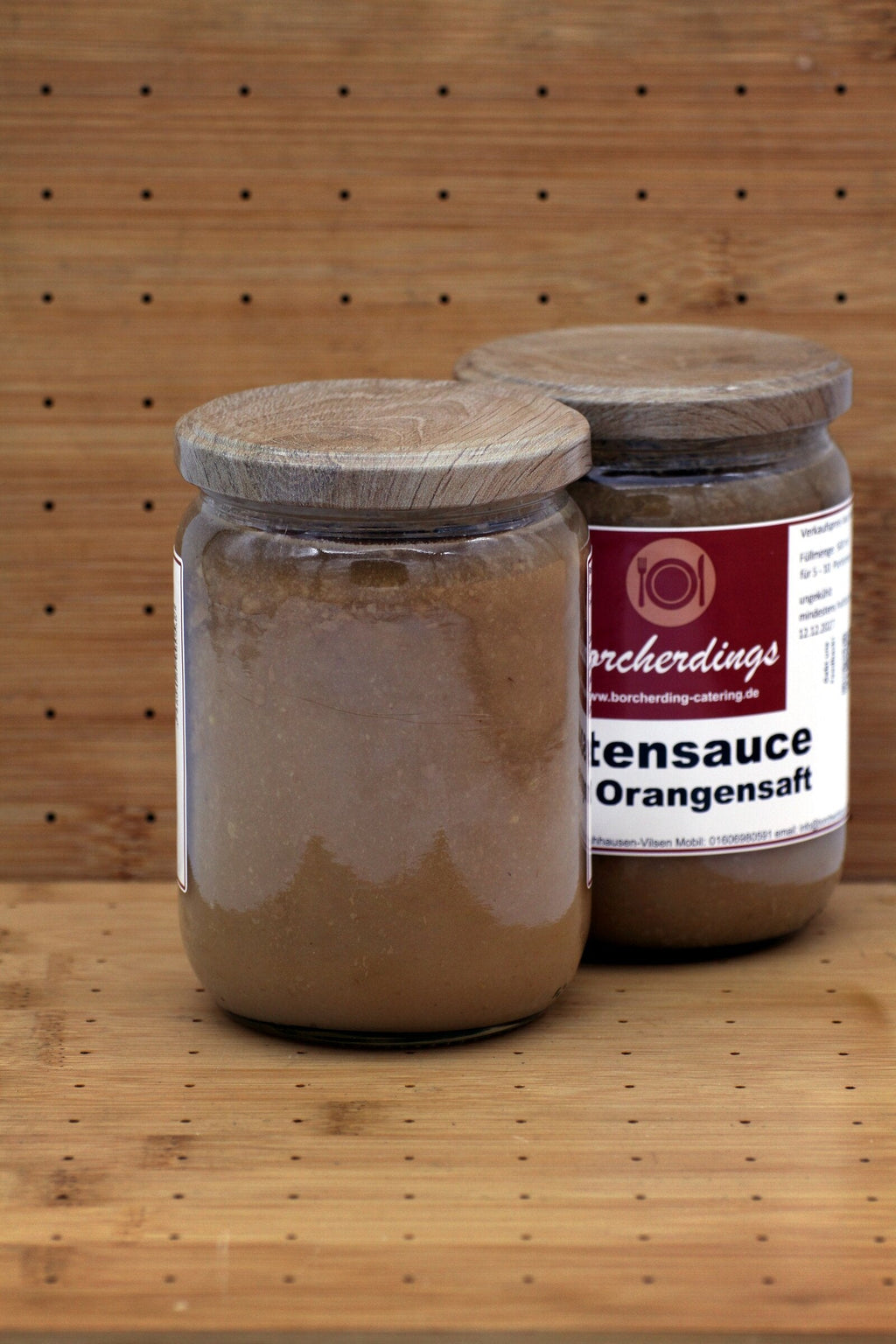 Entensauce mit Orangensaft – 500 ml – Rückseite