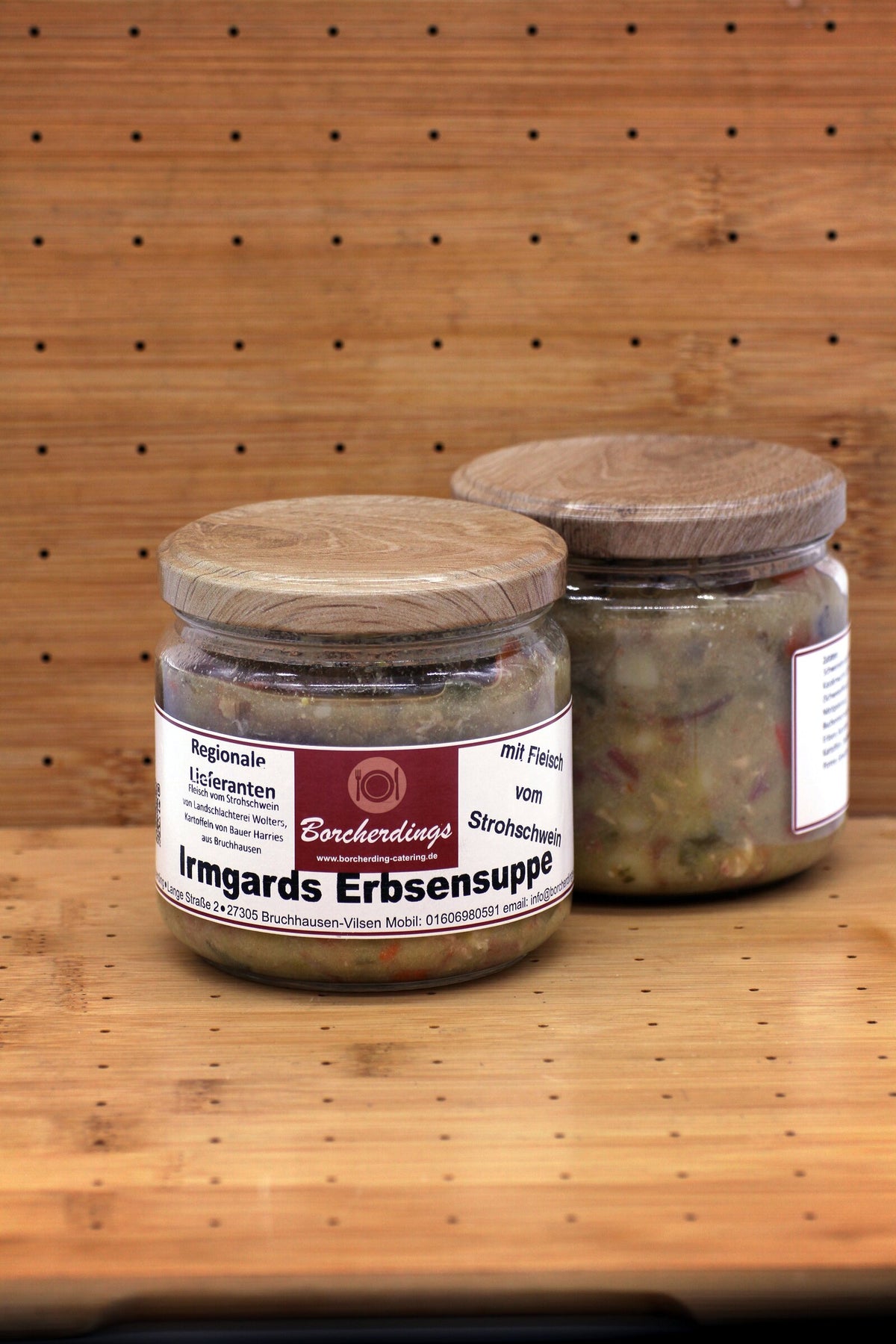 Irmgards Erbsensuppe – 300 ml – Vorderseite