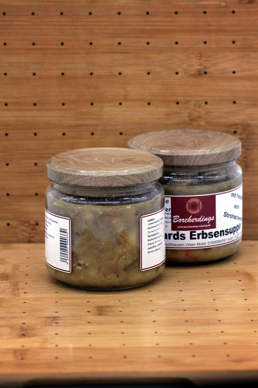 Irmgards Erbsensuppe – 300 ml – Rückseite