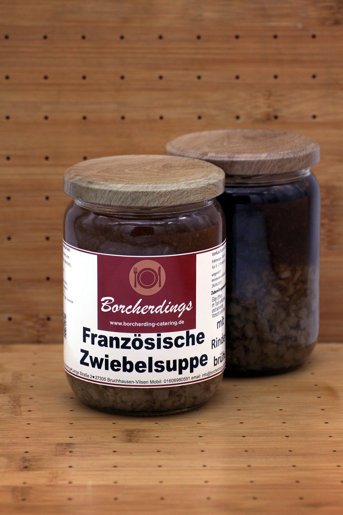Französische Zwiebelsuppe – 500 ml – Vorderseite