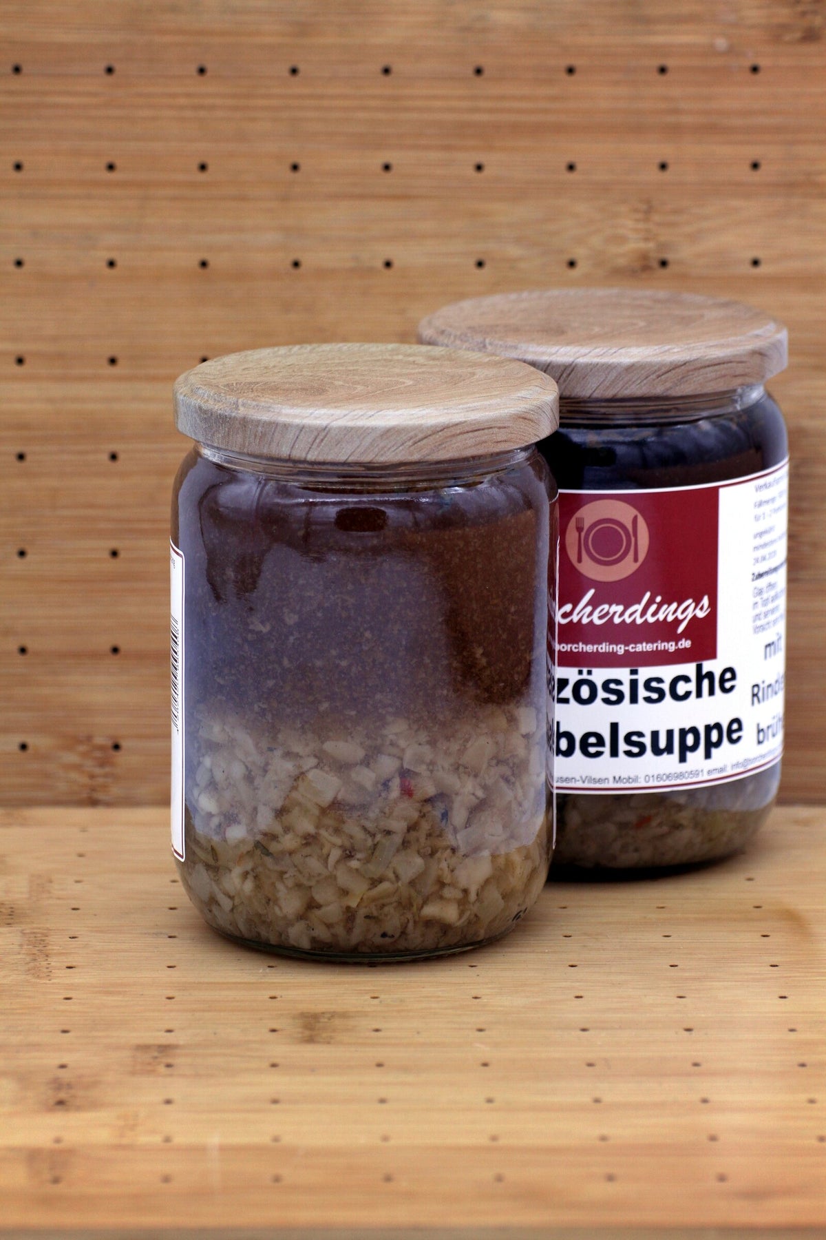 Französische Zwiebelsuppe – 500 ml – Rückseite