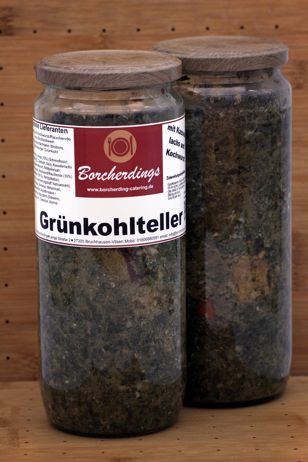 Grünkohlteller – 1000 ml – Vorderseite