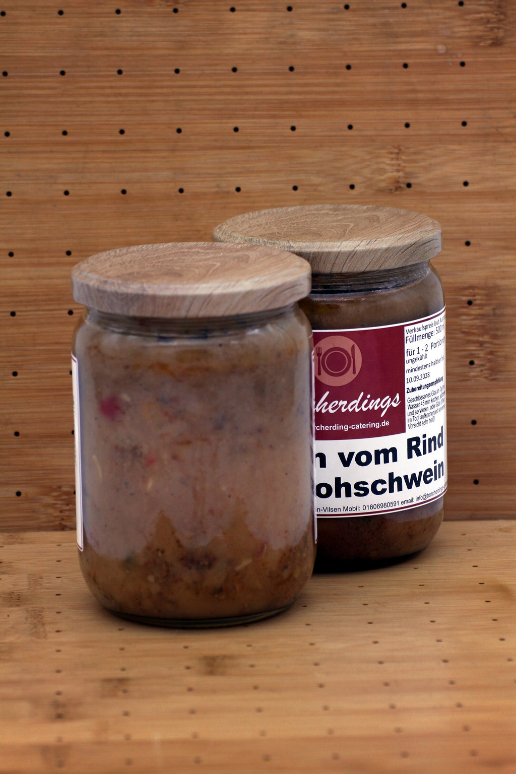 Gulasch vom Rind und Strohschwein – 500 ml – Rückseite