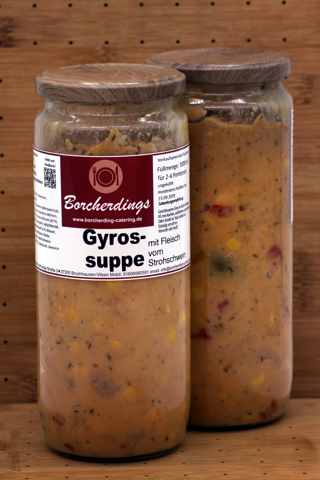 Gyrossuppe – 1000 ml – Vorderseite