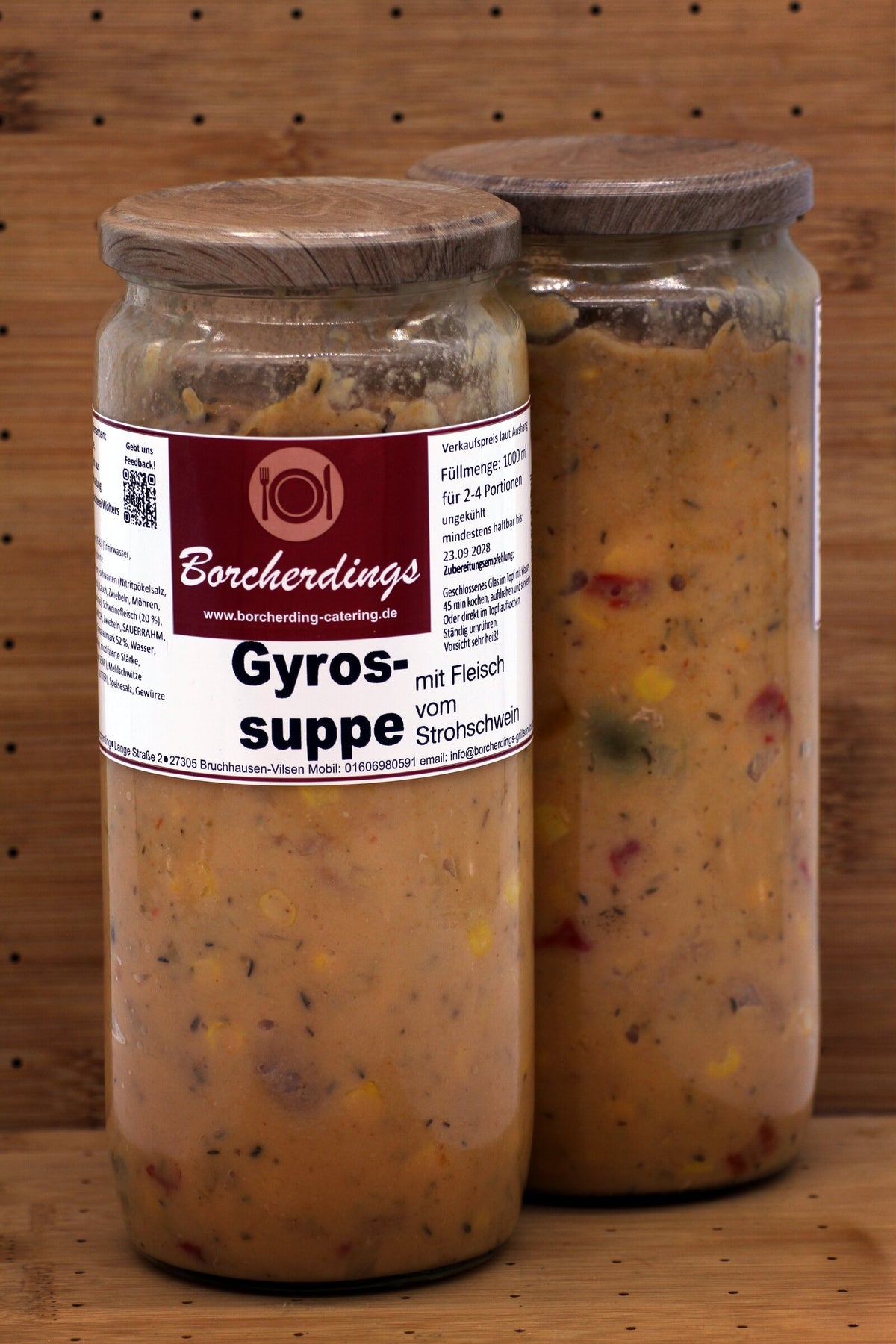 Gyrossuppe – 1000 ml – Vorderseite