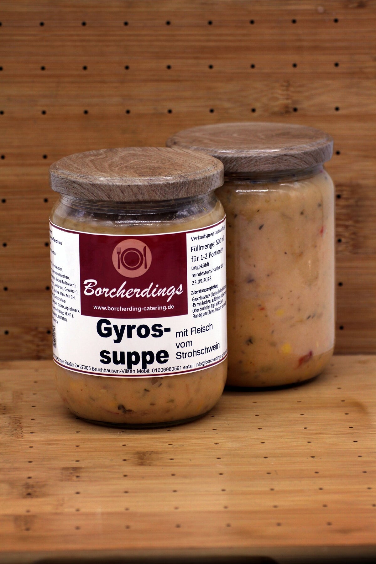 Gyrossuppe – 500 ml – Vorderseite