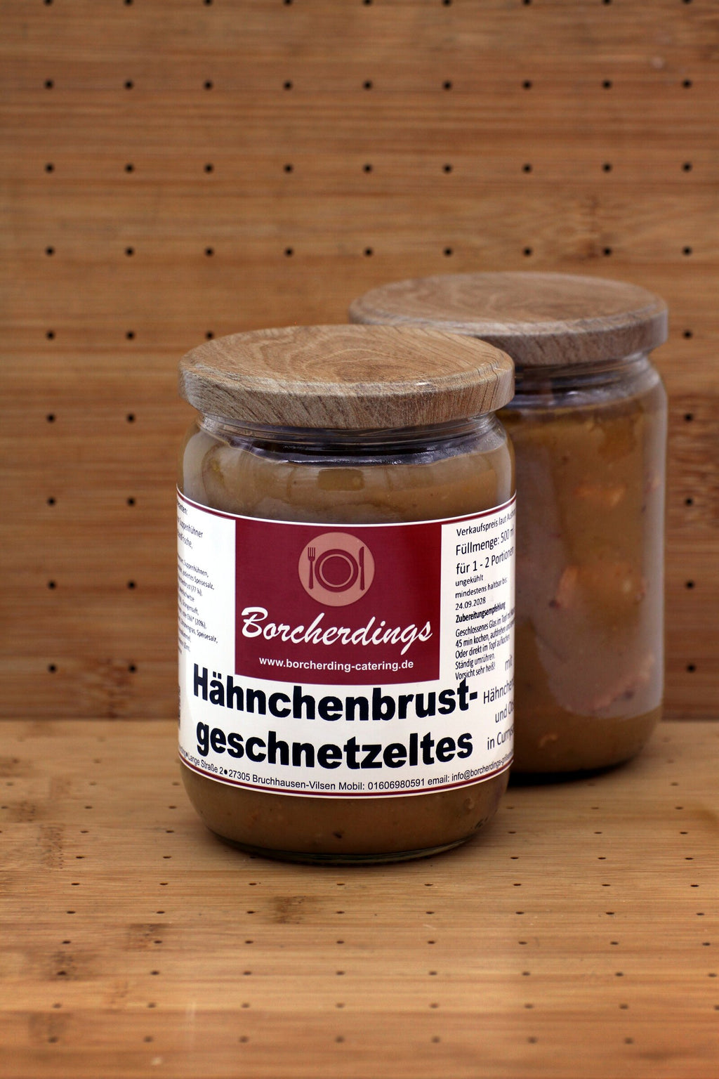 Hähnchenbrustgeschnetzeltes – 500 ml – Vorderseite