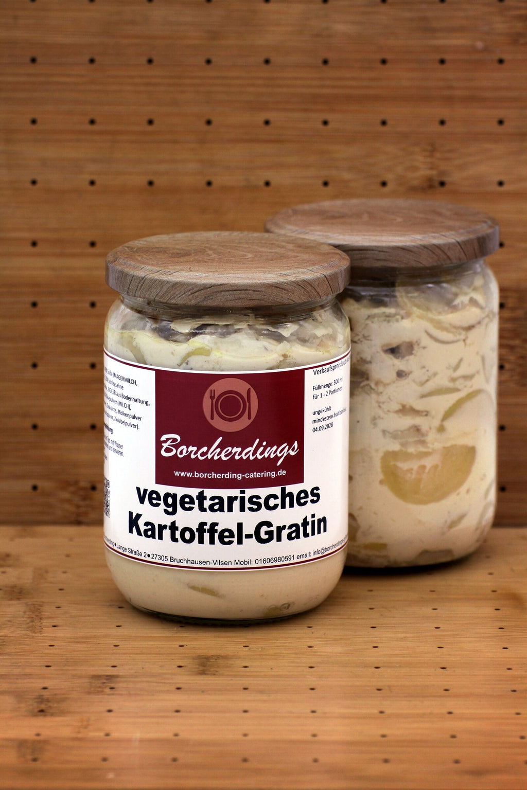 Kartoffelgratin schön sahnig – 500 ml – Vorderseite