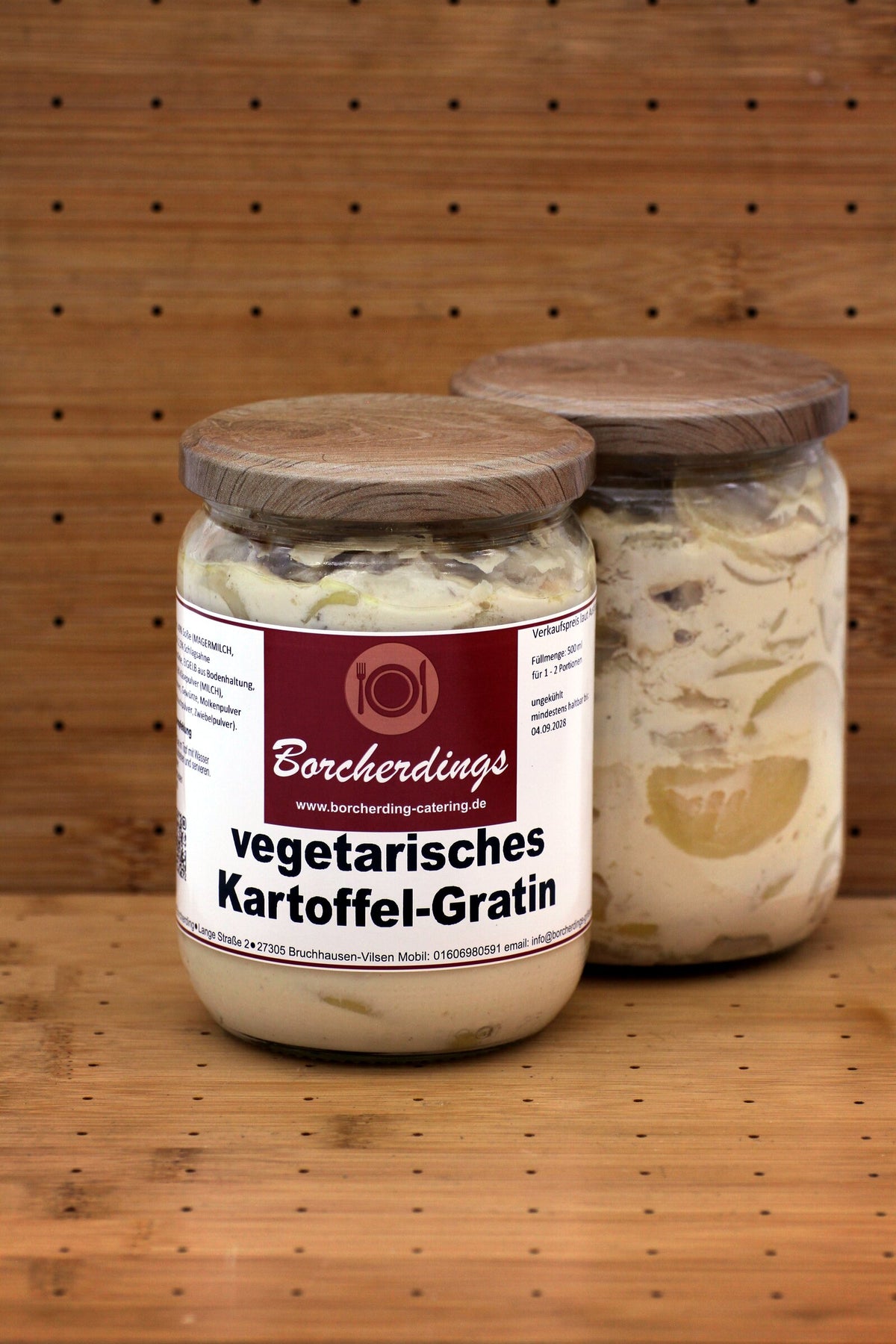 Kartoffelgratin schön sahnig – 500 ml – Vorderseite