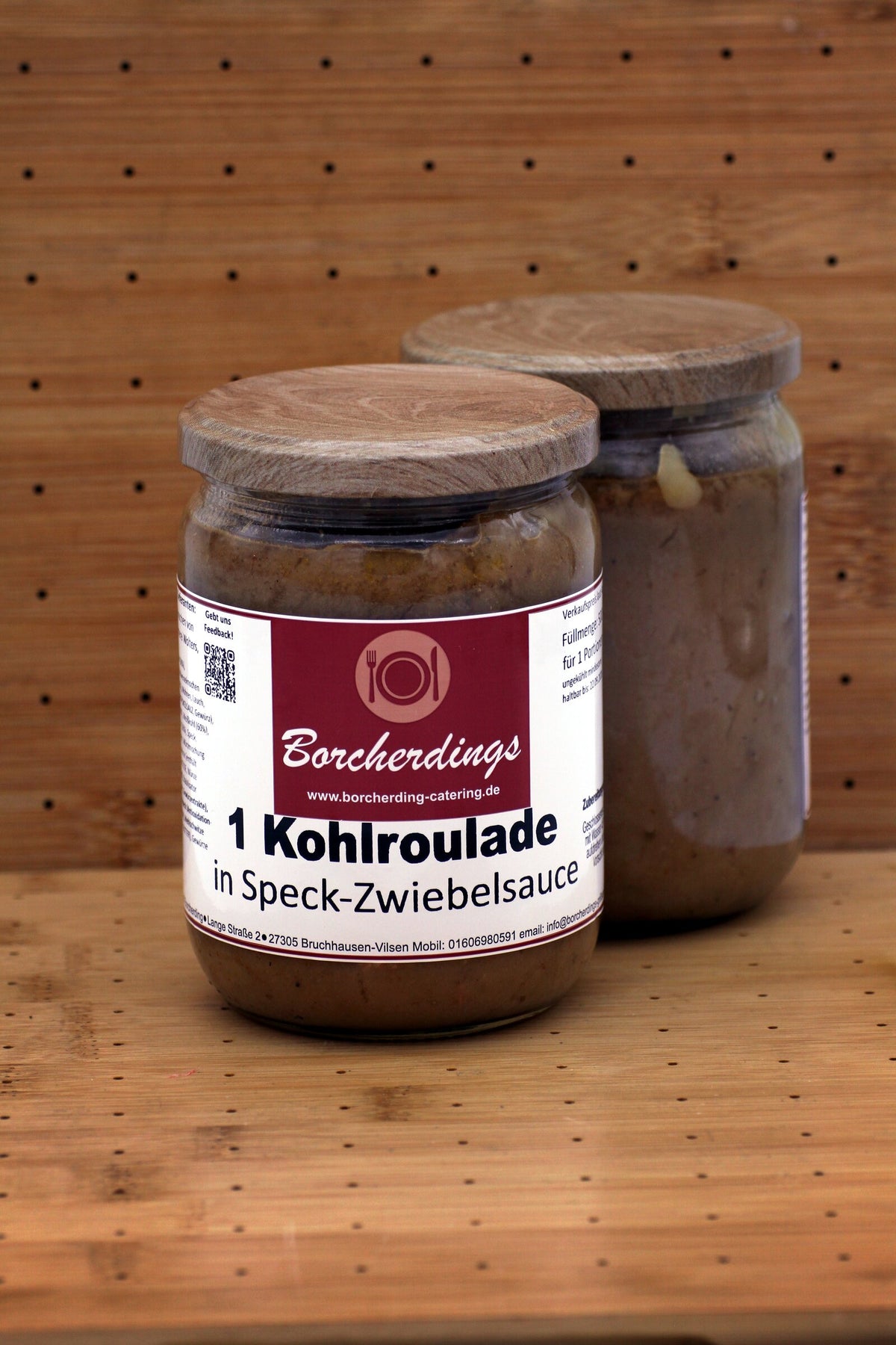 Kohlrouladen in Speck-Zwiebelsauce – 500 ml – Vorderseite