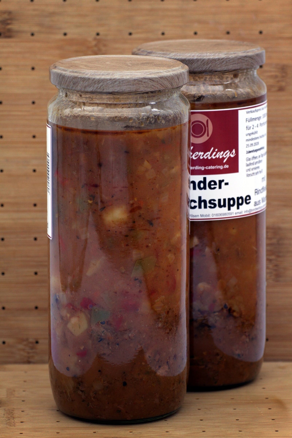 Rindergulaschsuppe – 1000 ml – Rückseite