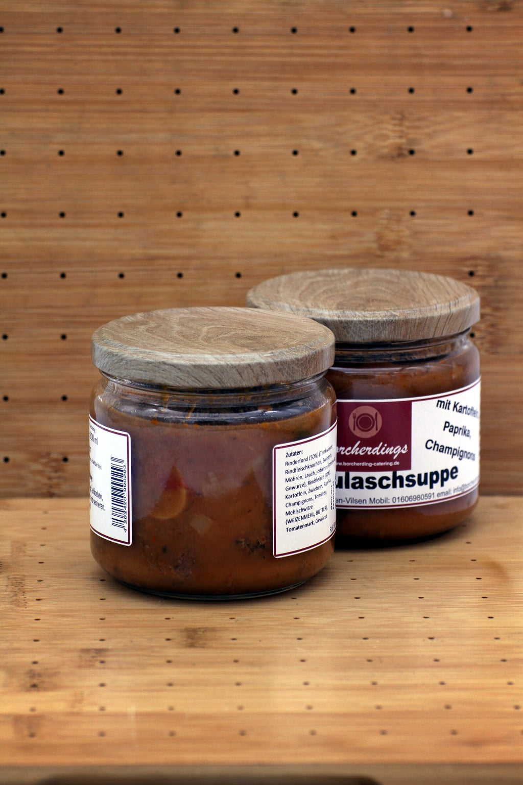 Rindergulaschsuppe – 300 ml – Rückseite