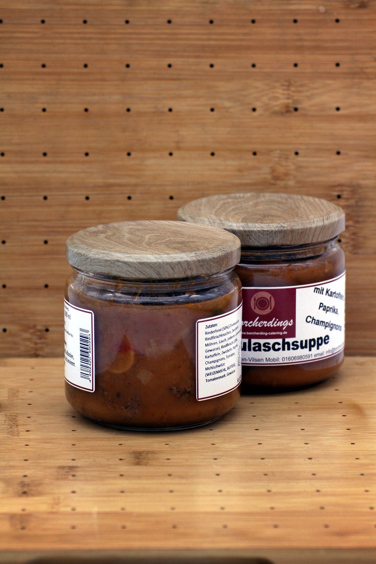 Rindergulaschsuppe – 300 ml – Rückseite