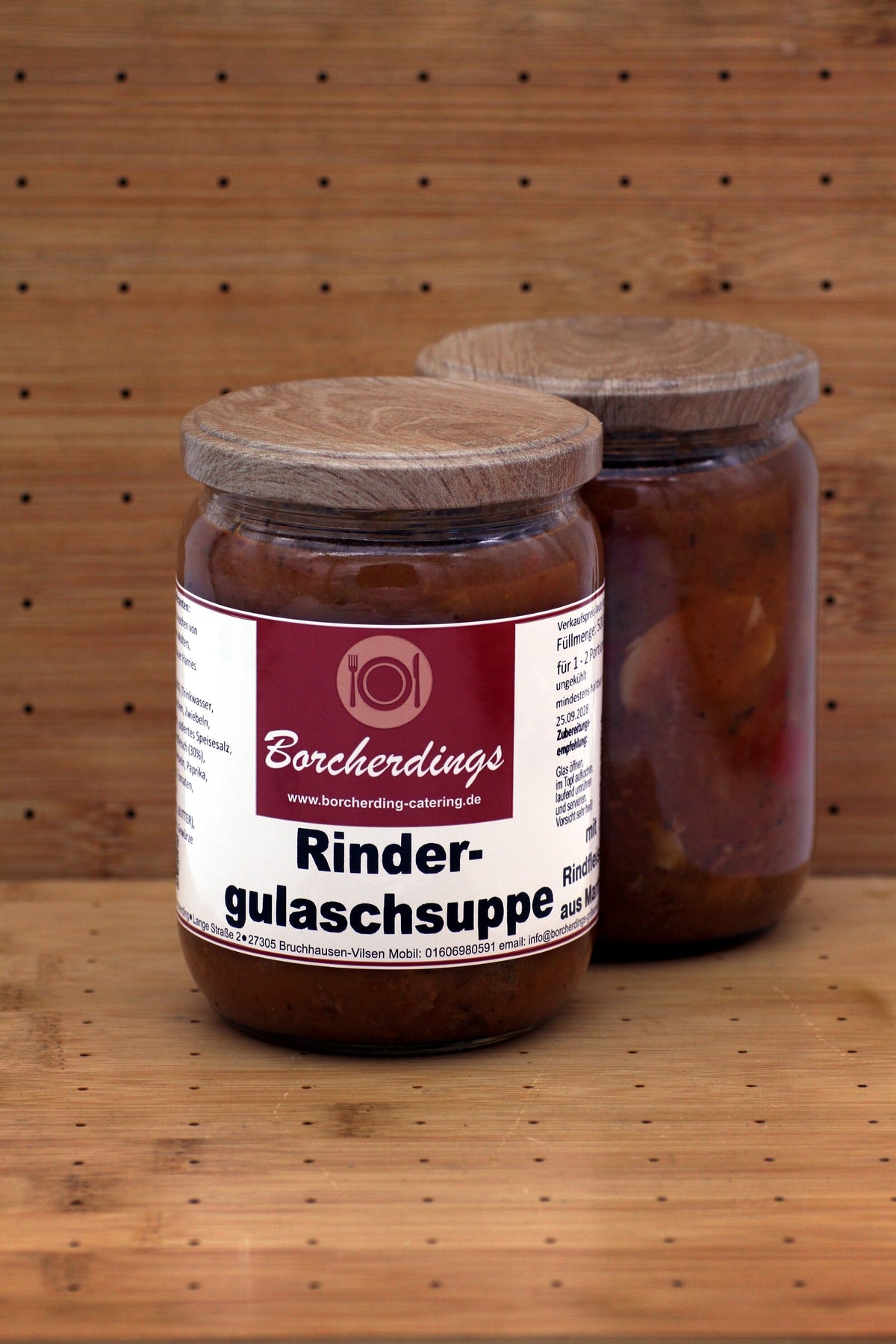 Rindergulaschsuppe – 500 ml – Vorderseite