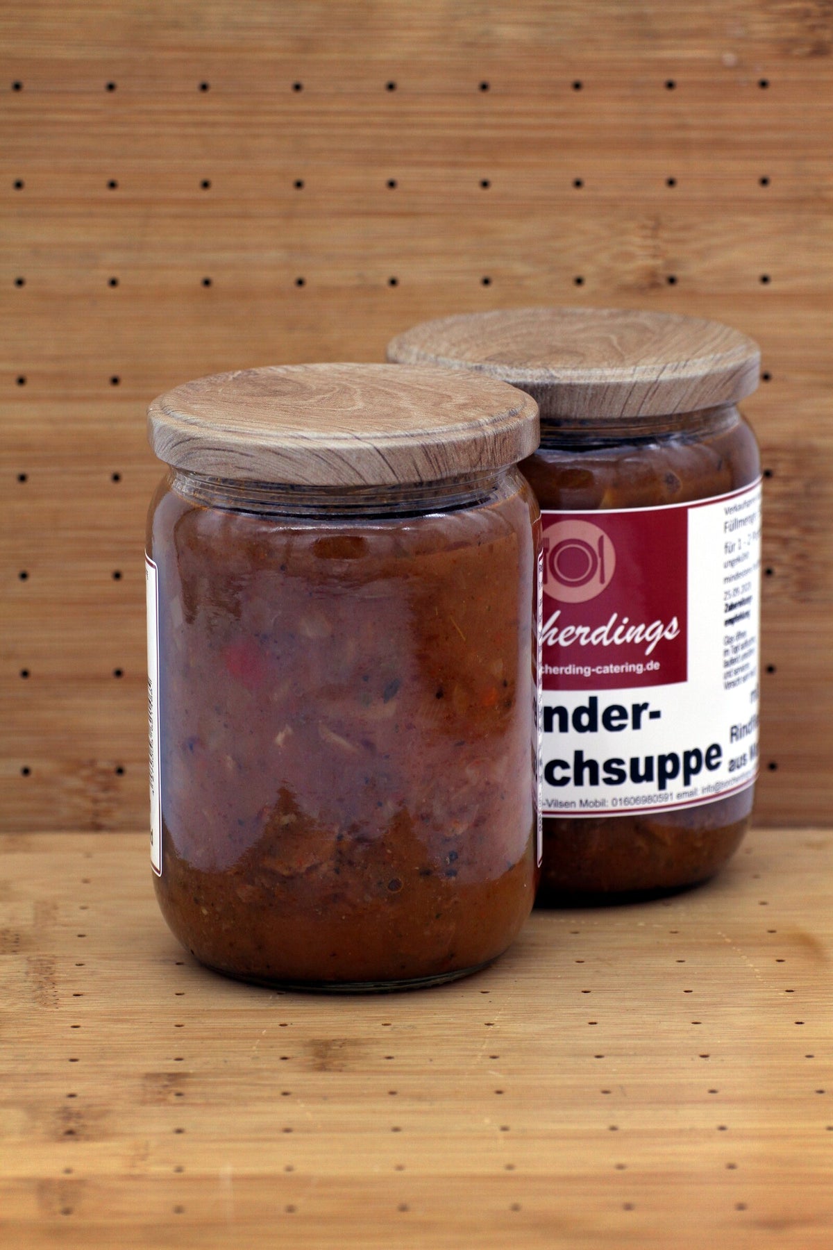 Rindergulaschsuppe – 500 ml – Rückseite